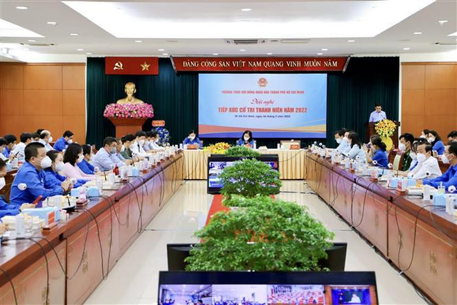 Lãnh đạo Thành phố Hồ Chí Minh đối thoại với đoàn viên, thanh niên ảnh 2