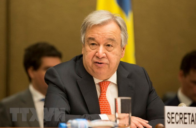 Tổng Thư ký Liên hợp quốc Antonio Guterres. (Nguồn: THX/TTXVN) Tổng Thư ký Liên hợp quốc: Chiến tranh Lạnh đang quay trở lại ảnh 1