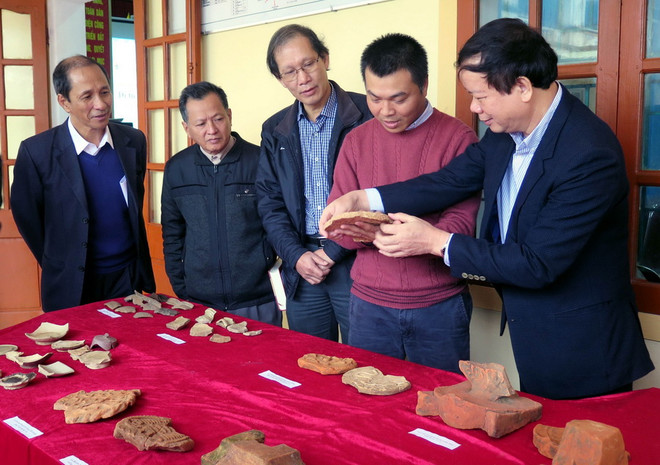 Hà Tĩnh khai quật nhiều hiện vật thời Lý, Trần ở di chỉ Đền Huyện ảnh 1