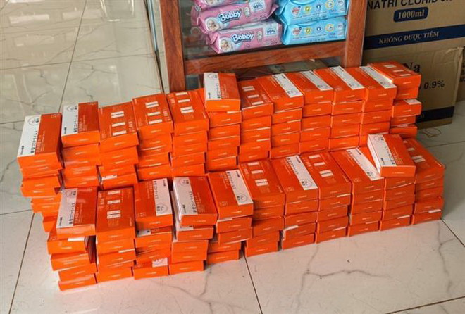 Bình Phước: Nhiều hiệu thuốc bán bộ xét nghiệm không rõ nguồn gốc ảnh 1