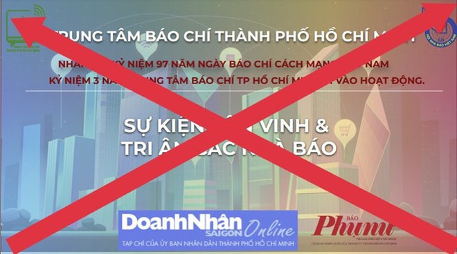 Thực hư thông tin 'Trung tâm Báo chí TP.HCM kêu gọi tài trợ' ảnh 1