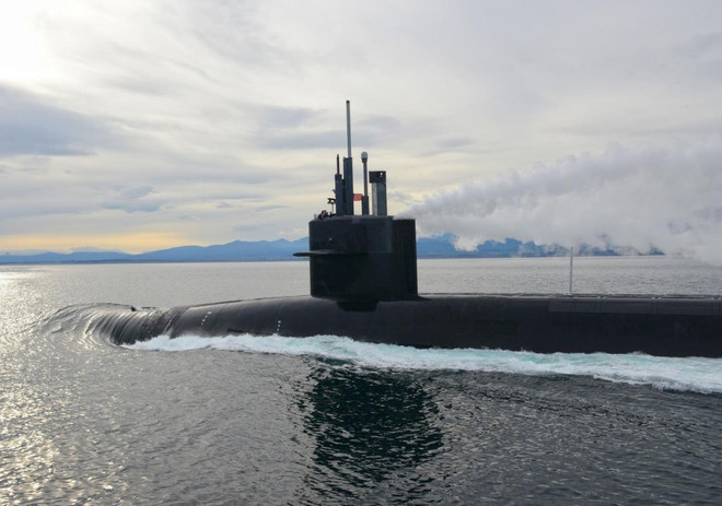 Hải quân Mỹ điều tàu ngầm hạt nhân USS Pennsylvania tới đảo Guam ảnh 1