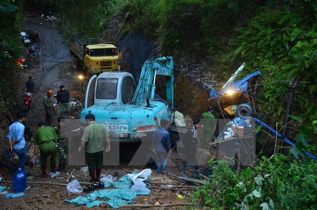 Công nhân khai thác mỏ tử vong vì trượt chân, ngã từ vách núi đá ảnh 1