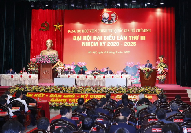 Ông Nguyễn Xuân Thắng tái đắc cử Bí thư Đảng bộ Học viện Chính trị ảnh 2