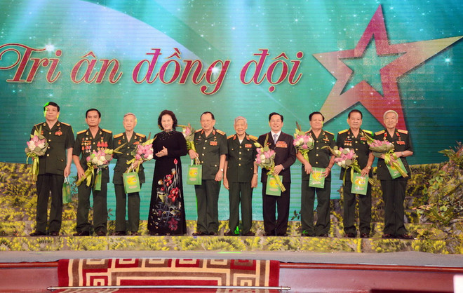 Ấm áp chương trình giao lưu và nghệ thuật “Tri ân đồng đội" ảnh 1