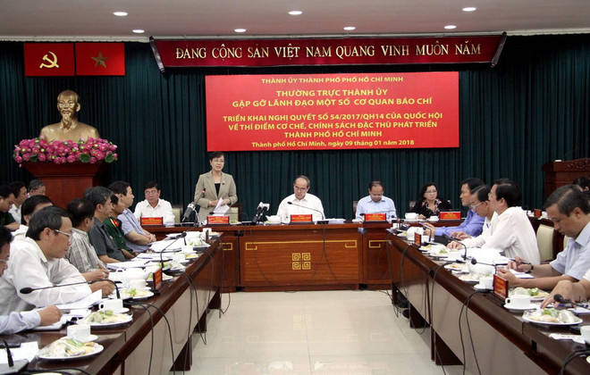 TP.HCM tham vấn báo chí về triển khai thí điểm cơ chế đặc thù ảnh 2