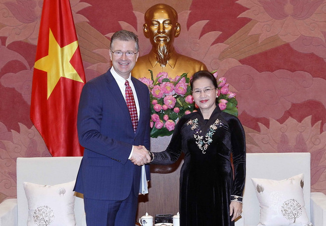 Chủ tịch Quốc hội Nguyễn Thị Kim Ngân tiếp Đại sứ Hoa Kỳ ảnh 1