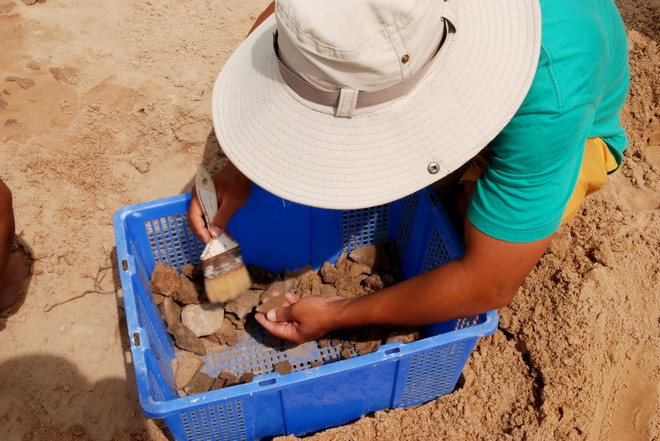 Tìm thấy khoảng 30.000 di vật tại di chỉ Gò Cây Me ở Bình Định ảnh 1