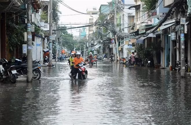 Loay hoay giải 'bài toán chống ngập' ở Thành phố Hồ Chí Minh ảnh 3