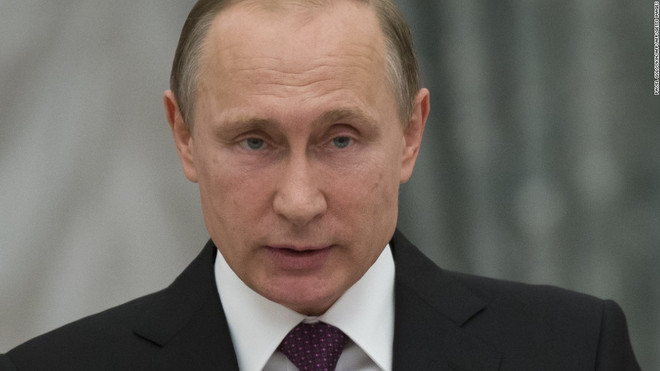 Tổng thống Nga Vladimir Putin. (Nguồn: CNN) Tổng thống Nga Vladimir Putin bất ngờ sa thải 4 quan chức cấp cao ảnh 1