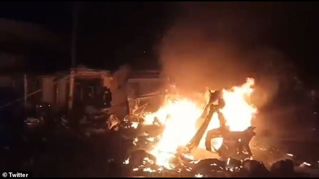 Nga: Nổ xe buýt ở tỉnh Voronezh khiến 2 người thiệt mạng ảnh 1