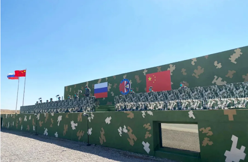 Trung Quốc và Nga bắt đầu tập trận chung "Zapad-Interaction 2021" ảnh 1