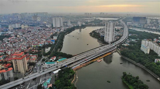 Hà Nội: Phân luồng giao thông để vận chuyển vòm thép xây Vành đai 3 ảnh 1