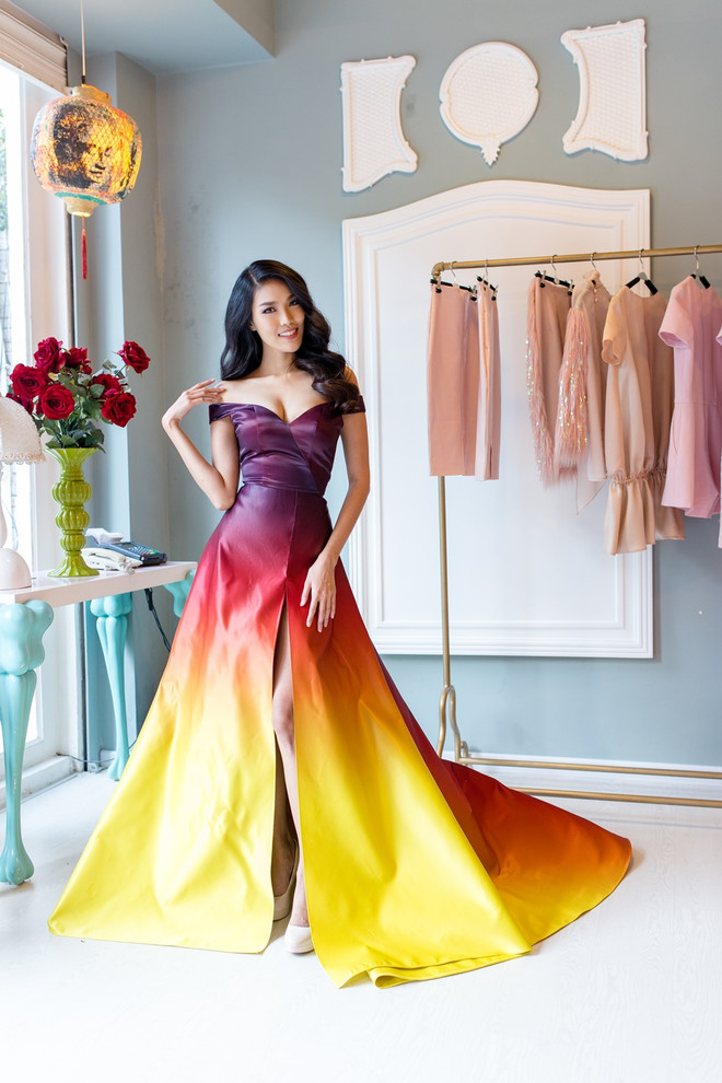 Hoa hậu thế giới 2015: Lan Khuê lọt top 10 Trang phục dạ hội ảnh 3