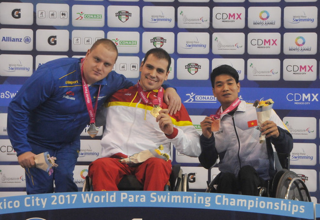 Việt Nam giành thêm 2 huy chương tại Giải vô địch bơi người khuyết tật ảnh 5
