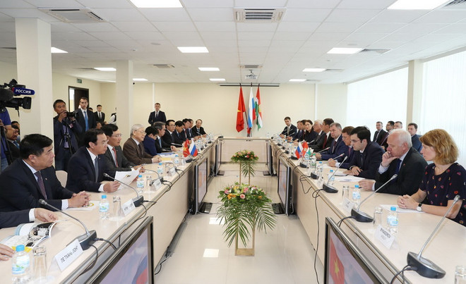 Tổng Bí thư Nguyễn Phú Trọng thăm tỉnh Kaluga của Liên bang Nga ảnh 2