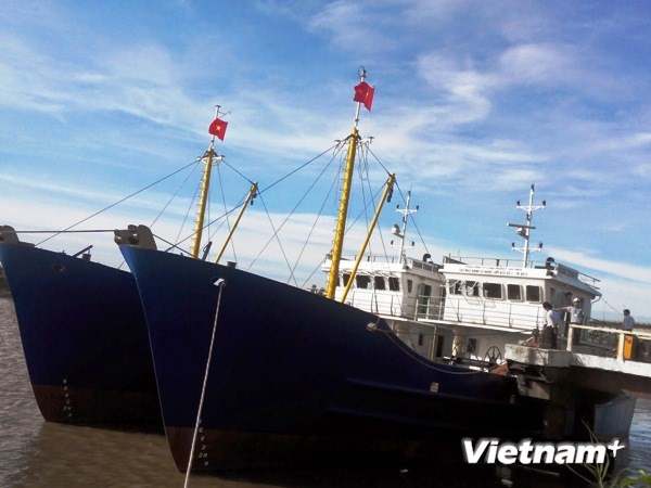 Công ty Nhật Bản hỗ trợ ngư dân xây dựng các đội tàu vỏ thép ảnh 1