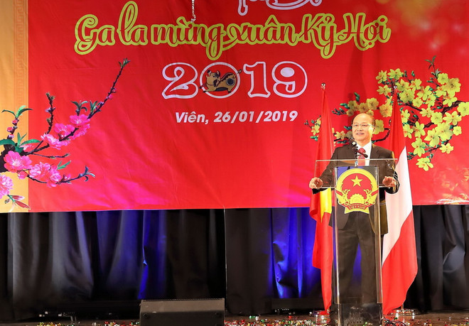 Đêm Gala mừng Xuân Kỷ Hợi của cộng đồng người Việt tại Cộng hòa Áo ảnh 1