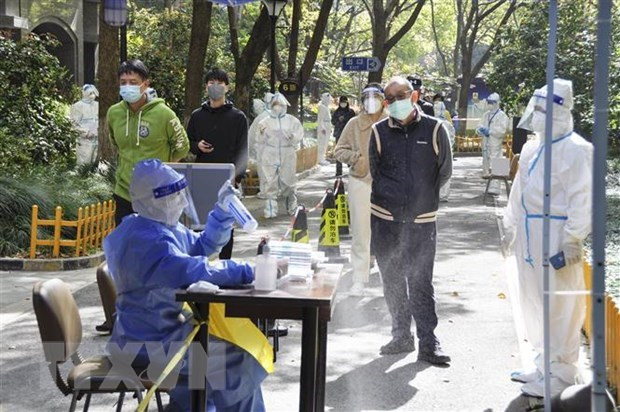 Thành phố Thượng Hải lại tiến hành xét nghiệm đại trà COVID-19 ảnh 1