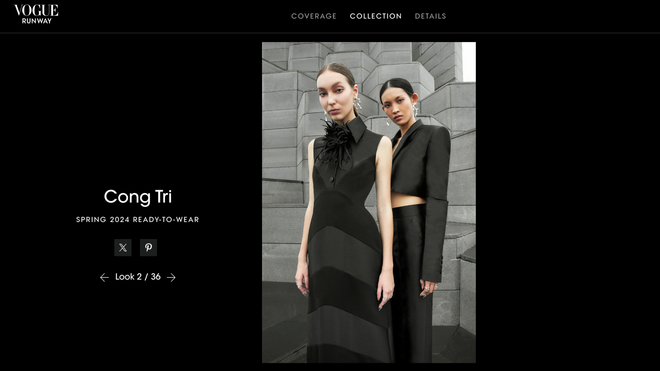 Bộ sưu tập của Nguyễn Công Trí xuất hiện trên tạp chí Vogue ảnh 2