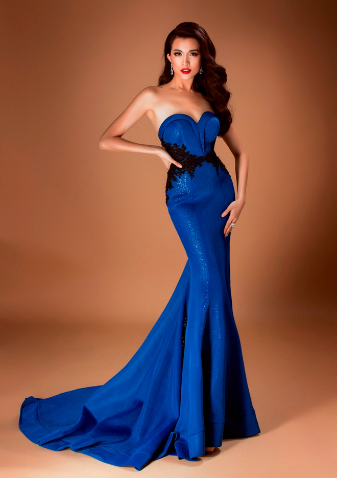 Á hậu Lệ Hằng gợi cảm trong thiết kế dạ hội ở Miss Universe 2016 ảnh 4