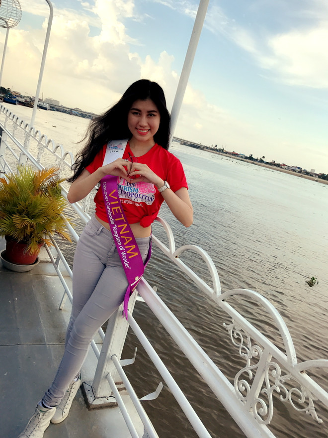 Nhan sắc Việt lọt top 9 cuộc thi Hoa hậu Du lịch quốc tế 2016 ảnh 6