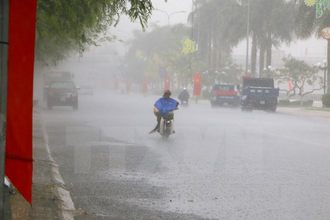 (Ảnh minh họa: Duy Khương/TTXVN) Vùng biển Nam biển Đông mưa dông lốc xoáy và gió giật mạnh ảnh 1