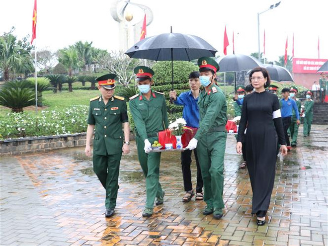 Bình Phước: Tổ chức truy điệu và an táng 58 hài cốt liệt sỹ ảnh 1
