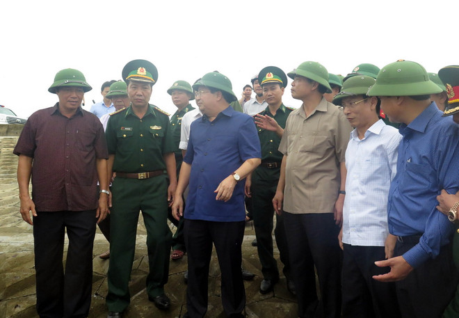 Nam Định, Hải Phòng dồn lực chống diễn biến khó lường của bão số 3 ảnh 1