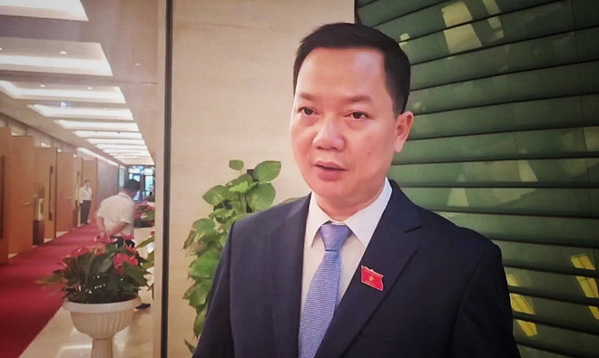 Đại biểu Trịnh Xuân An (đoàn ĐBQH Đồng Nai). (Ảnh: PV/Vietnam+) z5460138752769_611004c37aa7fc427620d4f536580c6c.jpg