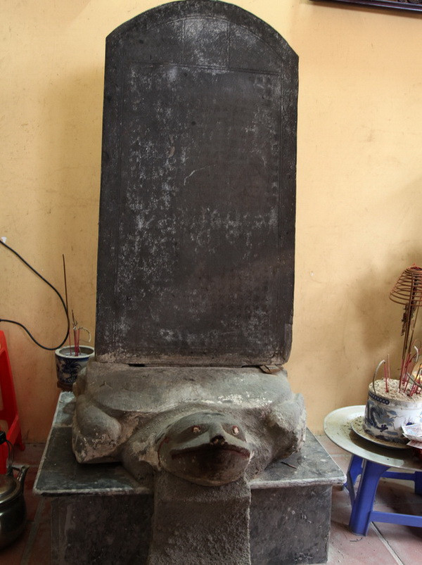 Bia chùa Sùng Khánh ở Hà Giang là bảo vật quốc gia ảnh 1