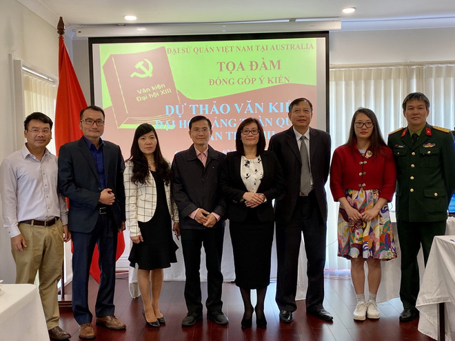 Cộng đồng người Việt tại Australia góp ý dự thảo văn kiện đại hội Đảng ảnh 2