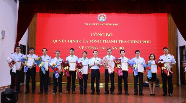 Thanh tra Chính phủ công bố quyết định về công tác cán bộ ảnh 2