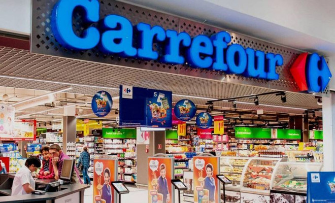 Chuỗi siêu thị Carrefour dán nhãn cảnh báo các sản phẩm “thu nhỏ" ảnh 1