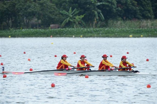 ASIAD 19: Đua thuyền Việt Nam bước vào các nội dung thi đấu đầu tiên ảnh 1