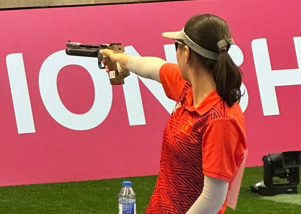 ASIAD 2023: Xạ thủ Trịnh Thu Vinh thi đấu không thành công ảnh 1