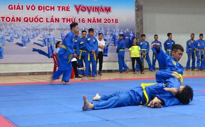 33 đoàn tham dự Giải vô địch trẻ Vovinam toàn quốc tại Phú Yên ảnh 1