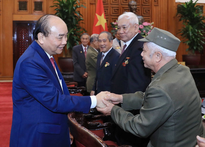 Thủ tướng tiếp Đoàn chiến sỹ bị địch bắt tù đày thành phố Hải Phòng ảnh 1