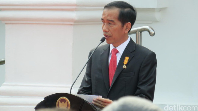 Tổng thống Jokowi chuyển tải bài phát biểu qua Video 360 độ ảnh 1