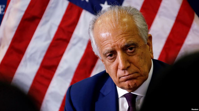 Đặc phái viên Mỹ về vấn đề hòa giải Afghanistan Zalmay Khalilzad. (Nguồn: Reuters) Giới chức Mỹ và lực lượng Taliban tiến hành đàm phán tại UAE ảnh 1