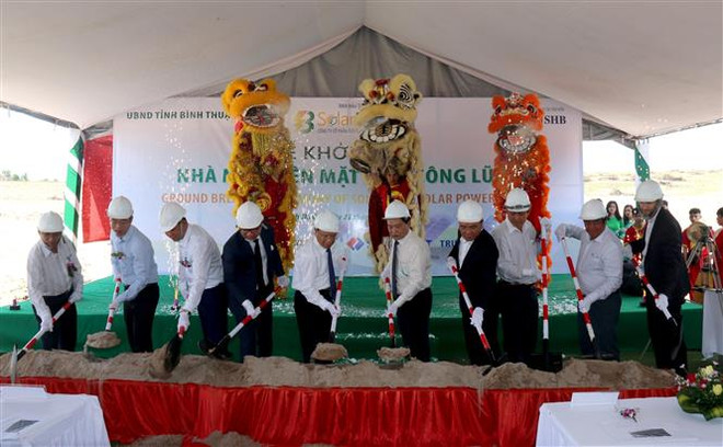 Đầu tư gần 1.000 tỷ đồng xây Nhà máy điện Mặt Trời Sông Lũy 1 ảnh 1