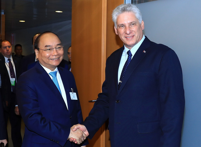 Thủ tướng tiếp xúc song phương bên lề Đại hội đồng Liên hợp quốc ảnh 1