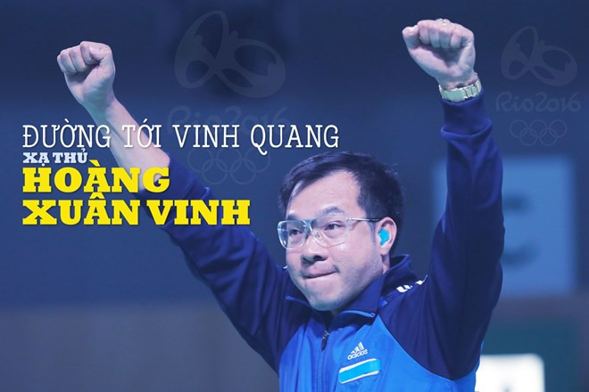 Báo điện tử VietnamPlus có sản phẩm đặc biệt tôn vinh xạ thủ Hoàng Xuân Vinh. Bình chọn 10 sự kiện văn hóa, thể thao và du lịch năm 2016 ảnh 3
