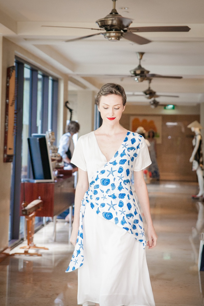 [Photo] Độc đáo các thiết kế Hè in hình họa tiết sinh vật biển ảnh 4