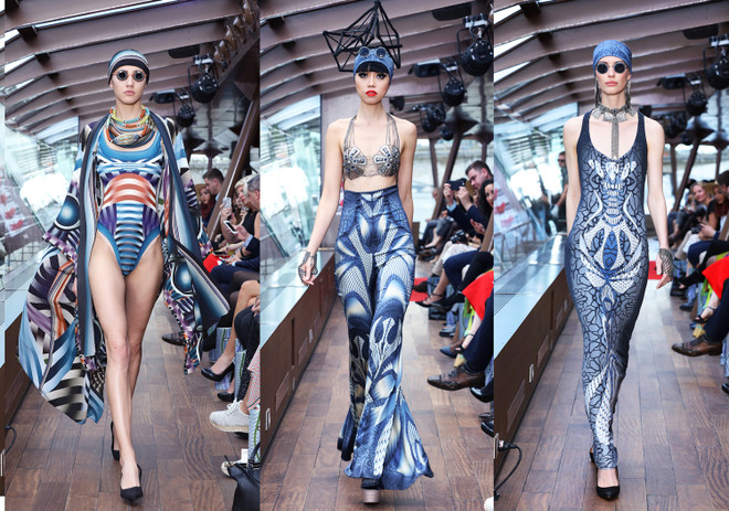[Photo] Mãn nhãn với show diễn thời trang cao cấp trên sông Seine ảnh 30