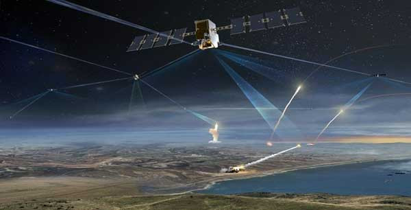 Các vệ tinh có khả năng giám sát hành trình của tên lửa siêu thanh. (Nguồn: Northrop Grumman) Mỹ công bố hợp đồng triển khai vệ tinh theo dõi tên lửa siêu thanh ảnh 1