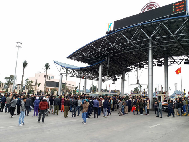 Quảng Ninh điều tra các đối tượng gây rối tại trạm BOT Biên Cương ảnh 1