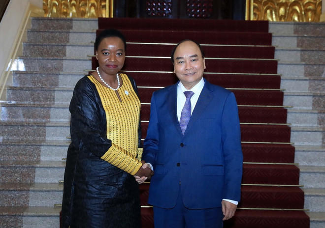 Thủ tướng Nguyễn Xuân Phúc tiếp Bộ trưởng Ngoại giao Cộng hòa Kenya ảnh 1