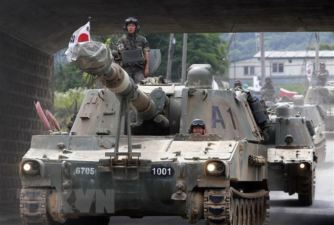 Hàn Quốc thông báo kế hoạch tập trận thường niên Taegeuk ảnh 1