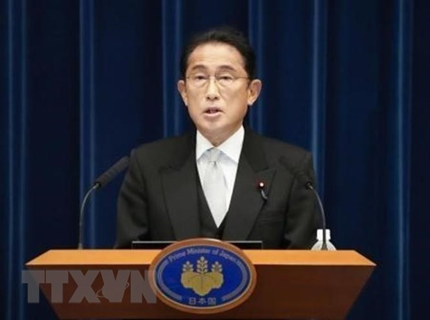 Thủ tướng Nhật Bản Fumio Kishida. (Ảnh: Kyodo/TTXVN) Thủ tướng Nhật Bản Fumio Kishida lên kế hoạch thăm Mỹ ảnh 1